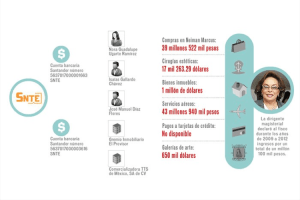 infografia Elba Esther