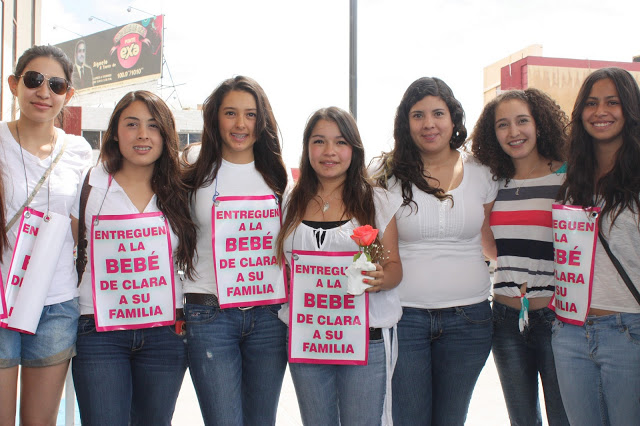 Campaña para que la bebé de Clara sea reunida con su familia concluye&nbsp;exitosamente