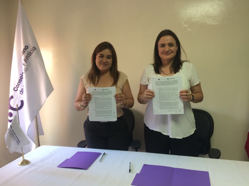 Firman convenio en seguridad y justicia 